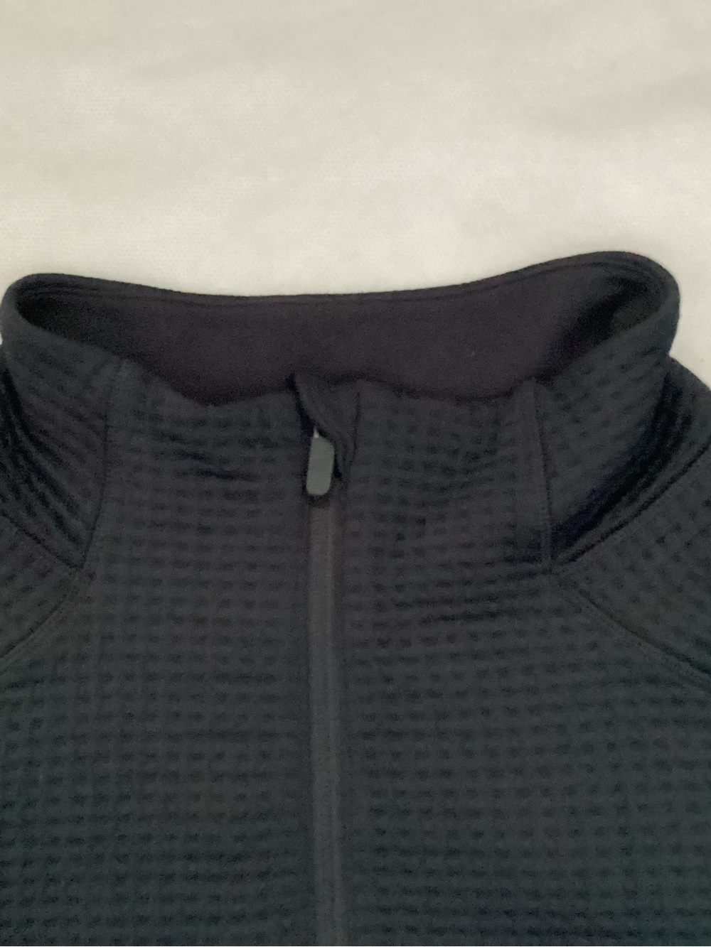Lululemon Waffle-Knit Half-Zip Jacket, Size 12 - Picture 5 of 11